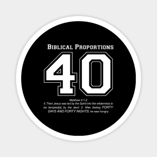 Biblical Numbers Magnet